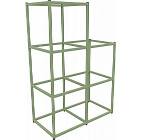 Matrix Storage Stepped Double Column Frames - Office Storage