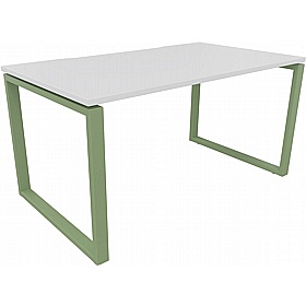 Apex Hoop Leg Rectangular Starter Bench Desks - Office Desks