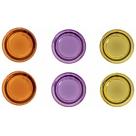 Nobo 30mm Magnetic Whiteboard Coloured Magnets - Pack of 6