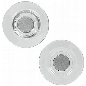 Nobo 32mm Extra Strong Magnetic Glass Whiteboard Magnets - Pack of 10 - Display Equipment