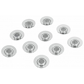 Nobo 32mm Extra Strong Magnetic Glass Whiteboard Magnets - Pack of 4