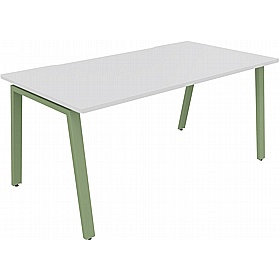 Apex A-Frame Rectangular Starter Bench Desks - Office Desks