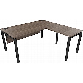 Apex Goalpost Executive L-Shaped Corner Office Desk - Office Desks