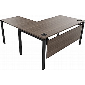 Apex Goalpost Executive L-Shaped Corner Office Desk - Office Desks