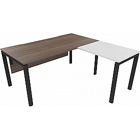 Apex Goalpost Executive L-Shaped Corner Office Desk - Office Desks