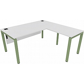 Apex Goalpost Executive L-Shaped Corner Office Desk - Office Desks