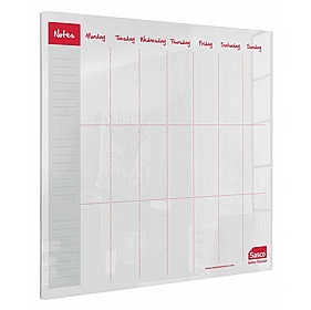 Sasco Semi Opague Acrylic Desktop Weekly Planners