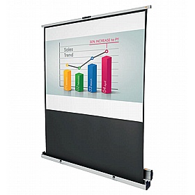 Nobo Floorstanding Portable Projector Screens - Display Equipment