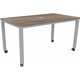 Analog Mobile Rectangular Meeting Tables - Meeting Room