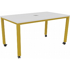 Analog Mobile Rectangular Meeting Tables - Meeting Room