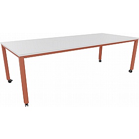 Analog Mobile Rectangular Meeting Tables - Meeting Room