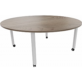 Analog Mobile Round Meeting Tables - Meeting Room