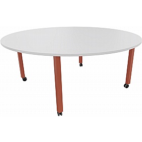 Analog Mobile Round Meeting Tables - Meeting Room