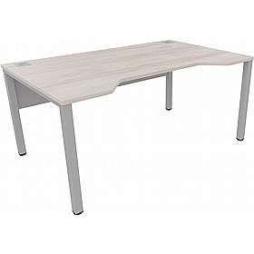 Analog Double Wave Office Desks - Office Desks