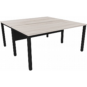 Analog 2 Person Rectangular Back to Back Bench Desks - Office Desks