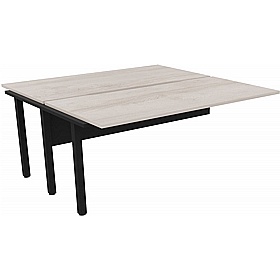 Analog Rectangular Back to Back Bench Extension Desks - Office Desks