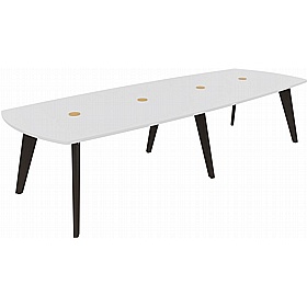 Tract Boat Shaped Breakout and Boardroom Tables - Meeting Room