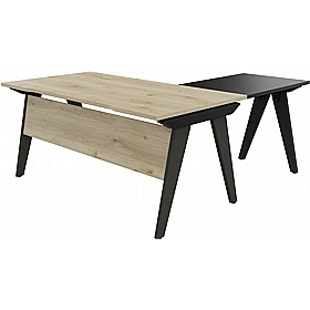 Tract Executive L-Shaped Corner Office Desk - Office Desks