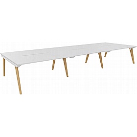 Tract 6 Person Rectangular Back to Back Bench Desks - Office Desks