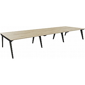 Tract 6 Person Rectangular Back to Back Bench Desks - Office Desks