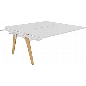 Tract Rectangular Back to Back Bench Extension Desks