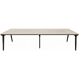 Tract Rectangular Back to Back Bench Extension Desks - Office Desks