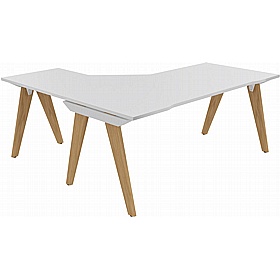 Tract Ergonomic Radial Office Desks - Office Desks