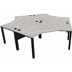 Analog 120 Degree Segment Office Desks - Office Desks