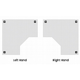 Analog Universal Ergonomic Radial Office Desks - Office Desks