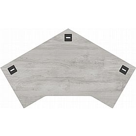 Analog Shallow 120 Degree Segment Office Desks - Office Desks