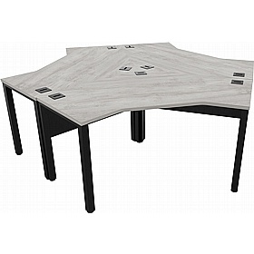 Analog Shallow 120 Degree Segment Office Desks - Office Desks