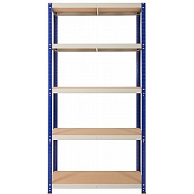 Clicka 265kg 5 Tier Boltless Shelving - Office Storage