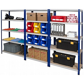 Clicka 265kg 5 Tier Boltless Shelving - Office Storage