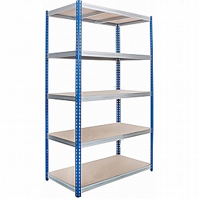 Kwikrack 5 Tier Heavy Duty Wide Boltless Racking