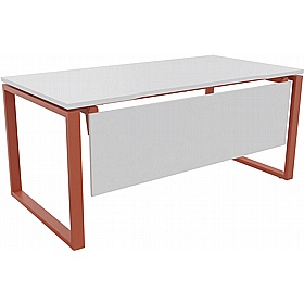 Apex Hoop Leg Rectangular Executive Desk - Office Desks