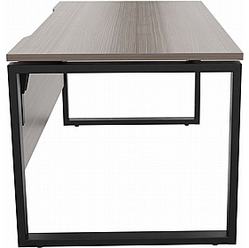 Apex Hoop Leg Rectangular Executive Desk - Office Desks