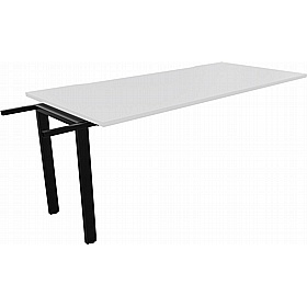 Tract Hoop Leg Rectangular Bench Extension Desks