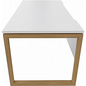 Tract Hoop Leg Executive Rectangular Office Desk - Office Desks