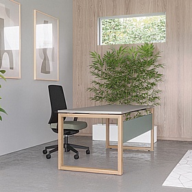 Tract Hoop Leg Executive Rectangular Office Desk