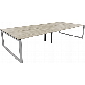 Tract Shades Hoop Leg 4 Person Rectangular Back to Back Bench Desks - Office Desks