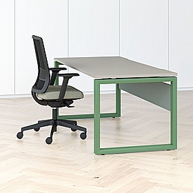 Tract Shades Hoop Leg Executive Rectangular Office Desk