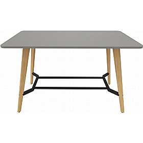 Tract Curve Rectangular High Breakout and Meeting Tables - Meeting Room