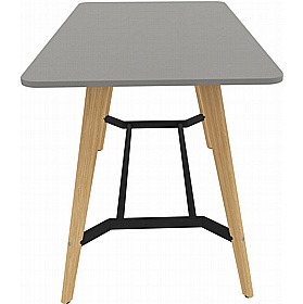 Tract Curve Rectangular High Breakout and Meeting Tables - Meeting Room