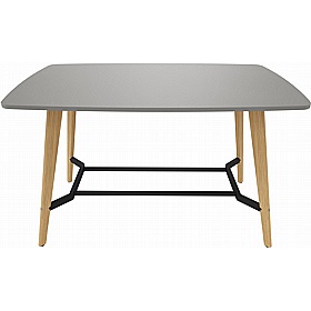 Tract Boat Shaped High Breakout and Meeting Tables - Meeting Room