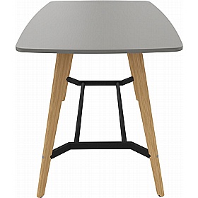 Tract Boat Shaped High Breakout and Meeting Tables - Meeting Room