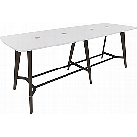 Tract Boat Shaped High Breakout and Meeting Tables - Meeting Room