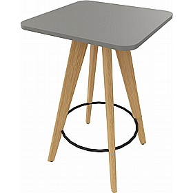 Tract Curve Square High Breakout and Meeting Tables - Meeting Room