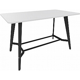 Tract Shades Curve Rectangular High Breakout and Meeting Tables