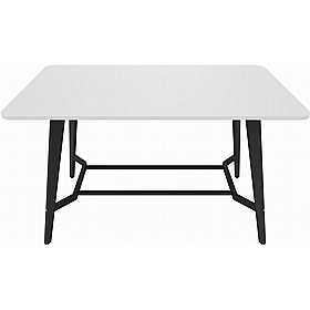 Tract Shades Curve Rectangular High Breakout and Meeting Tables - Meeting Room