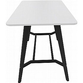 Tract Shades Curve Rectangular High Breakout and Meeting Tables - Meeting Room